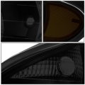 Tinted Housing Amber Corner Headlight Head Lamps Tool Kit Replacement For Pontiac Grand Am 99-05