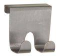 Interdesign 2 In L Brushed Nickel Silver Stainless Steel Medium Over The Cabinet Hook 1 Pk 