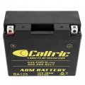 Caltric Agm Battery Compatible With Yamaha Xvs650 Xvs-650 V-star 650 Custom 1998-2011 2013 2014 2016