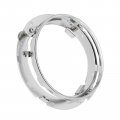 7 Inch Chrome Round Headlight Ring Motorcycle Mounting Bracket Replacement For H Arley Motorcycles Mount Sliver 