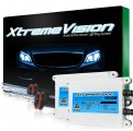 Xtremevision 55w Ac Xenon Hid Bundle With Slim Ballast 1 Pair And 1 6000k 6k Light Blue Bulbs 1 