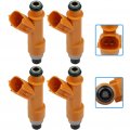 Fuel Injector Ocpty 4pcs 12 Hole Replacement Injectors Engine Part Fit For002-2004 Toyota Camry 2 4l 2002-2004 Solara 2 4ctor