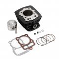 Topteng 62mm Cylinder Piston Gasket Top End Rebuild Kit 15mm For Italika Rt180 2011-2013 Ft180 2013-2020 Ts 2019-2023 E0304kc13