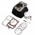 Topteng 62mm Cylinder Piston Gasket Top End Rebuild Kit 15mm For Italika Rt180 2011-2013 Ft180 2013-2020 Ts 2019-2023 E0304kc13