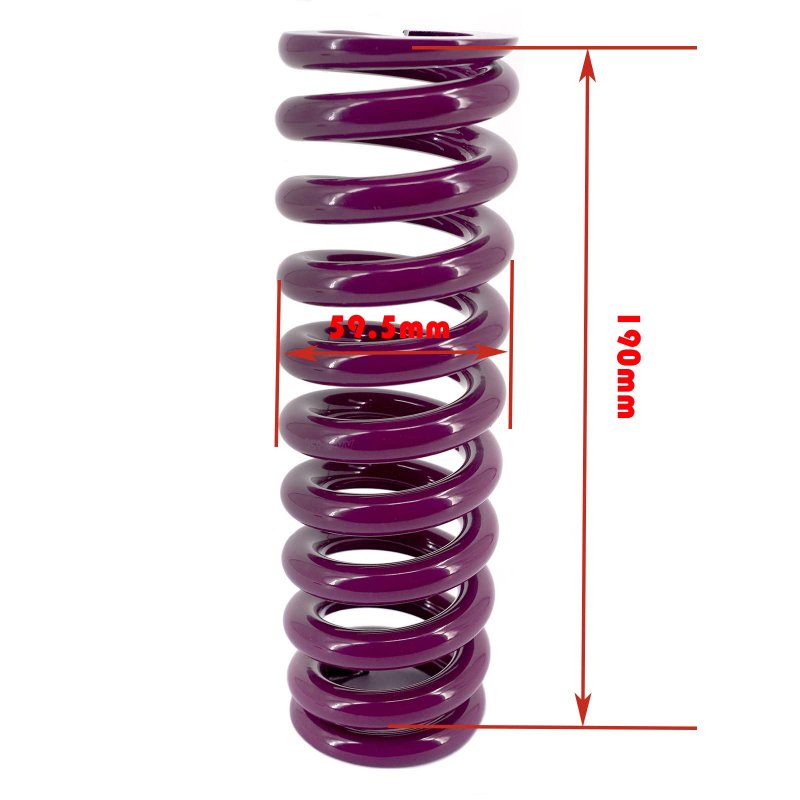 Kke 650lbs Rear Shock Absorber Spring For Surron Light Bee X Back Suspensions Purple