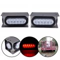 G-plus Led Trailer Steel Box Kit Compatible With Truck W 6 Oval Tail Light 2 Marker Lamp Cleara Lens