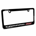Ipick Image Made For Chevrolet Camaro Ss Black Metal License Plate Frame