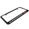 Ipick Image Made For Chevrolet Camaro Ss Black Metal License Plate Frame