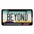 Ipick Image Made For Chevrolet Camaro Ss Black Metal License Plate Frame