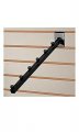 Slatwall Ball Stops Waterfall Faceout In Black Finish 