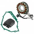 Caltric Stator And Regulator Rectifier With Gasket Compatible Yamaha Rhino 700 Yxr700f 4x4 Fi Sport 2008-2013 