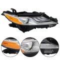 Passenger Side Headlight Assembly Replacement For Toyota Camry Xle Xse 2018-2020 Headlights W Drl Projector Clear 8111006d70