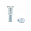 Uxcell 2pcs M10x1 25 Motorcycle Kickstand Hex Head Screw Bolt With Nut For Honda Cg125 Wy125