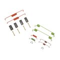 Drum Brake Hardware Set For Suzuki Vitara 2002 2003 2004 Front Position Alx-pau-df-370-47006-cla2 Black Standard Style 