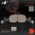 A-premium Front Ceramic Disc Brake Pads Set Compatible With Audi A4 2017-2019 Allroad 2020-2023 Quattro 2016-2021 Q5 2018-2019