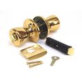 D600b Bright Brass Mobile Home Interior Door Privacy Lock Metal Doorknob For Bedroom And Bathroom Doors Pack Of 1 