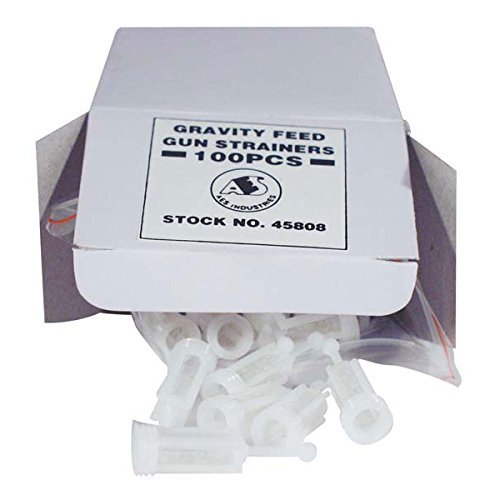 100pc Gravity Feed Paint Strainers