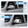 Pair Car Exterior Chrome Plated Power Full Mirror Cover Cap For Chevrolet Trailblazer Gmc Envoy 2002-2009 Buick Rainier