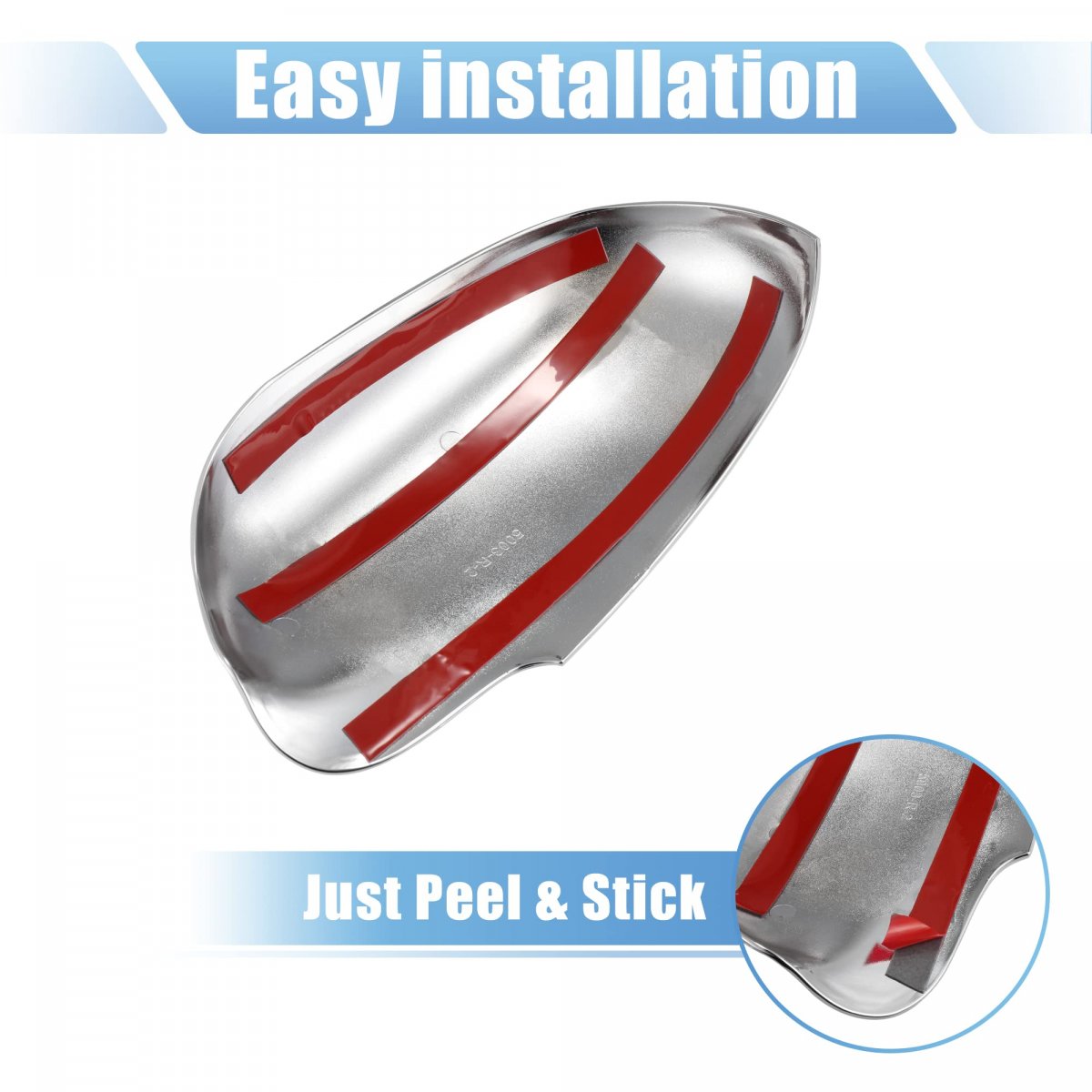 Pair Car Exterior Chrome Plated Power Full Mirror Cover Cap For Chevrolet Trailblazer Gmc Envoy 2002-2009 Buick Rainier