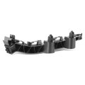 Auto Dynasty Ch1042101 Front Bumper Cover Support Bracket For Chrysler 200 2011-2014 Driver Left Side Polished Black