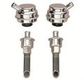 Milodon 85700 Vac-u-pan Kit With Chrome Breathers 