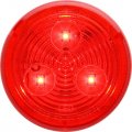10 Pack Optronics 2 1 Round Red 3 Diode Led Marker Clearance Light Mcl57rb