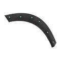 Rear Driver Side Fender Trim For Nissan Rogue 2021 2022 2023 Textured Black Plastic Body Mounted Replacement Ni1790103