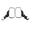 Zcargel Abs Utv Sideview Mror Adjustable Rear View Sides Profiled Tube Break-away Mirror Compatible With R O-fit P O L A R I S