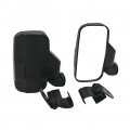 Zcargel Abs Utv Sideview Mror Adjustable Rear View Sides Profiled Tube Break-away Mirror Compatible With R O-fit P O L A R I S