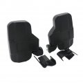 Zcargel Abs Utv Sideview Mror Adjustable Rear View Sides Profiled Tube Break-away Mirror Compatible With R O-fit P O L A R I S