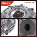 A-premium Engine Cooling Fan Clutch Compatible With Nissan Frontier 1998-2004 Maxima 1981-1983 Pickup 1994004 Xterra000-2004