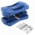 Edge Banding Trimmer Mini Blue Plastic Woodworking Veneer Manual Trimming Tool Hand Band Cutter For Wood Plywood Pvc