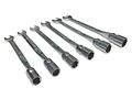 6 Pc Flex Socket Point Flexible Head And Open End Metric Wrench Set