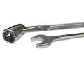 6 Pc Flex Socket Point Flexible Head And Open End Metric Wrench Set