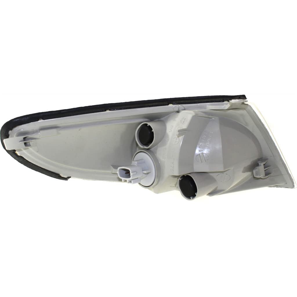Toyota Solara 2002 2003 Park Signal Light Assembly Driver Side With Bulbs To2520166 81520 Aa030 Clear Lens Polycarbonate