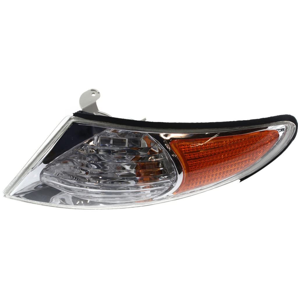 Toyota Solara 2002 2003 Park Signal Light Assembly Driver Side With Bulbs To2520166 81520 Aa030 Clear Lens Polycarbonate