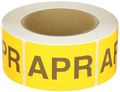 Tape Logic Pre-printed Months Of The Year Inventory Circle Label Legend Apr 2 Diameter Orange Dl6738 