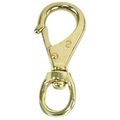 S-1106c Snap Bronze Swivel 4 56 In Length Size 3 With 7 8 Eye Boating Deck Hardware 