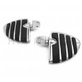 Httmt Mt312- Pa006x2 Compatible With V-star 1100 650 Custom Stryker V-max Bolt Virago Iso Big Wing Footpegs