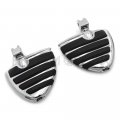 Httmt Mt312- Pa006x2 Compatible With V-star 1100 650 Custom Stryker V-max Bolt Virago Iso Big Wing Footpegs