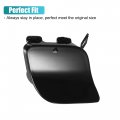 Uxcell Front Right Bumper Tow Hook Cover For Mercedes-benz Cla-class W117 C117 Coupe 2012-2015 Eye Cap No A1178851222 Glossy