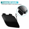 Uxcell Front Right Bumper Tow Hook Cover For Mercedes-benz Cla-class W117 C117 Coupe 2012-2015 Eye Cap No A1178851222 Glossy