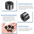 10 Pcs Aluminum Spacer 5 16 Bore X 3 4 Od 1 2 Length Black Round Unthreaded Standoff Bushing Plain Finish Metal Spacers