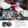 10 Pcs Aluminum Spacer 5 16 Bore X 3 4 Od 1 2 Length Black Round Unthreaded Standoff Bushing Plain Finish Metal Spacers