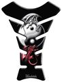 Keiti Tank Protector Black White Ying Yang Dragons Kt8280 