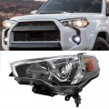 Saihisday Left Lamp Replacement For Toyota 4runner 2014-2021 Chrome Halogen Headlight Assembly Driver Side 