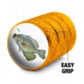 Crappie Fishing 6 Valve Stem Caps For Tire Rim Wheel Aluminum Yellow
