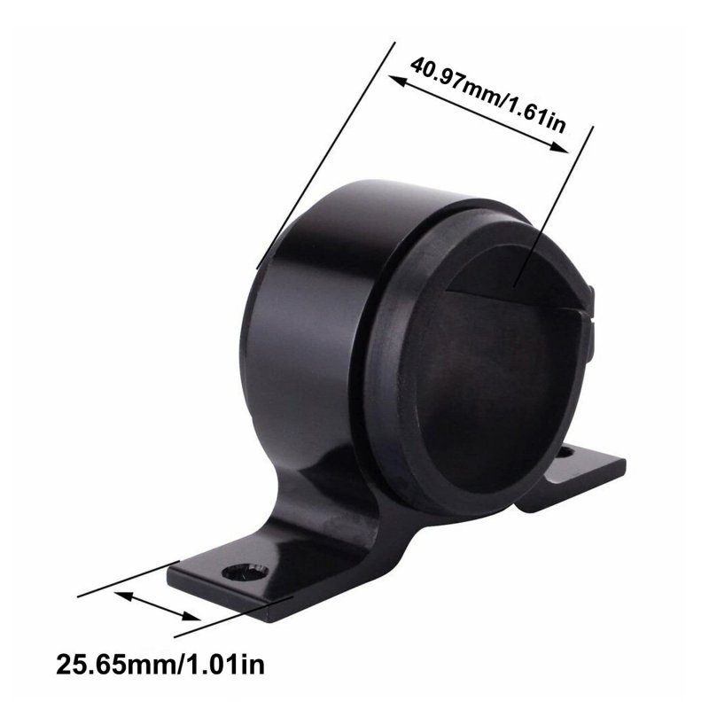 50mm 60mm Fuel Pump Mount Bracket Filter External Clamp Cradle