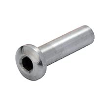 Cblhbt2 Button Tensioner Terminal For 3 16 In Cable 316 Stainless Steel Aluminum Wood Or Posts Mill Finish