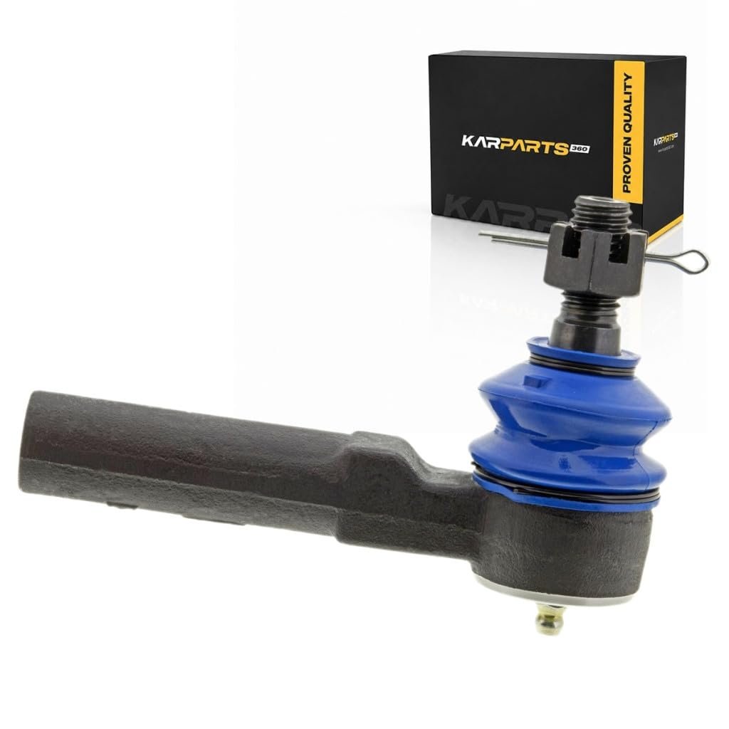 Tie Rod End For 2004 2005 2006 2007 Chevy Colorado Sintered Metal Bearing Threaded Stud Greaseable Castle Nut And Cotter Pin